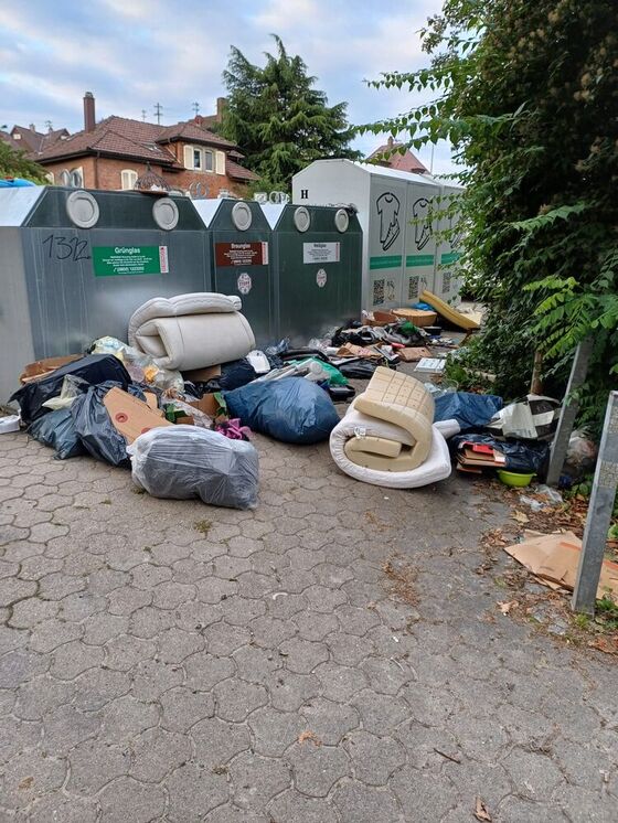 So sieht es leider oft aus (Bild aus Frankenbach)