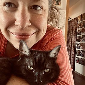 Meine Katze Toni und ich :-)